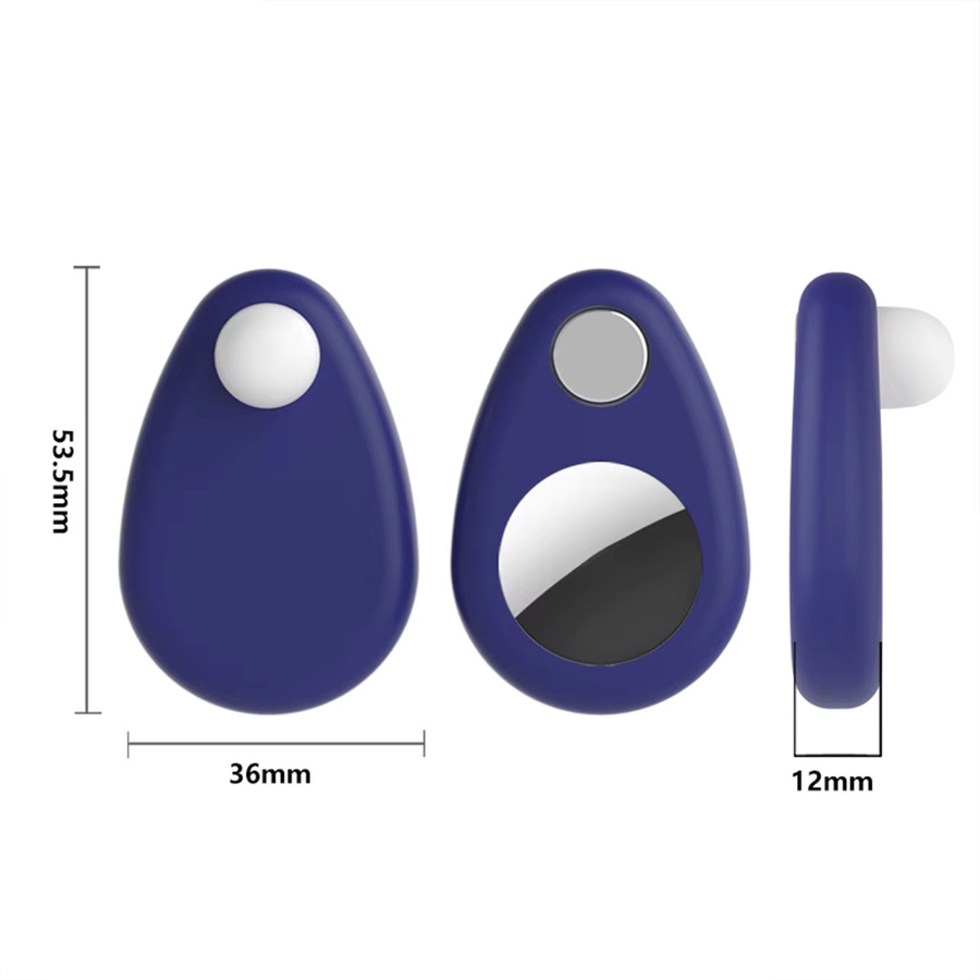 Apple AirTag Halter aus Silikon mit Sicherheitsnadel als Anti-Verlust GPS Tracker für Kinder, Senioren, Rucksäcke und Kleidung - Bild 3