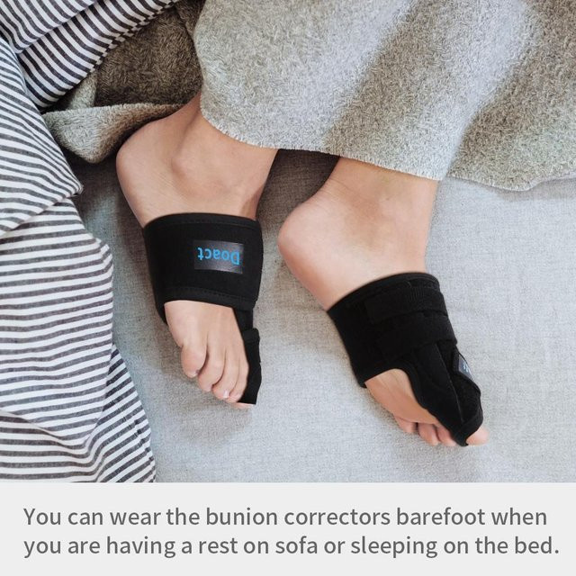 Beautyyy Bunion Toe Straightener Corrector, Silikon Gel Toe Separator, S - Bild 1
