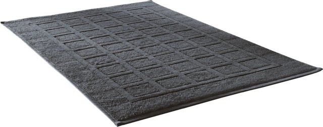 Dyckhoff Badvorlegerset Planet aus Bio Baumwolle, 3-tlg., Anthrazit, Breite: 50 cm, Länge: 80 cm - Bild 1