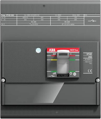 ABB XT4N-D 250 MCS-UL Leistungsschalter in Grau - Bild 1