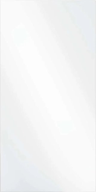 vidaXL Wandspiegel aus gehärtetem Glas, rechtwinklig, transparent, B: 40 cm, H: 80 cm - Bild 1