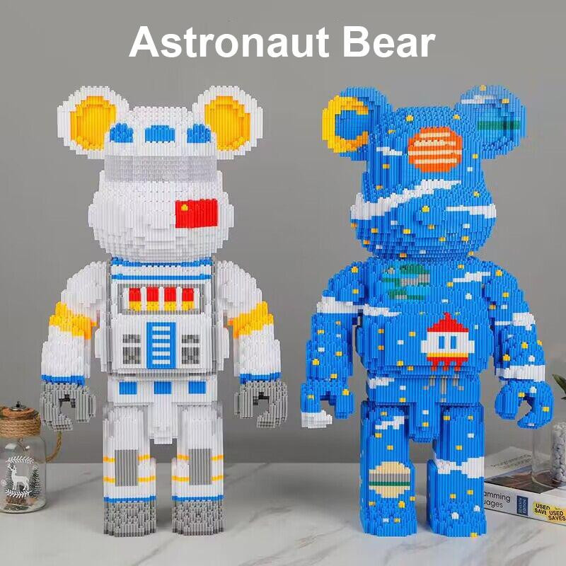 Airun Bearbrick Bär Bausteine Mikrosteine 3-6 Jahre - Bild 1