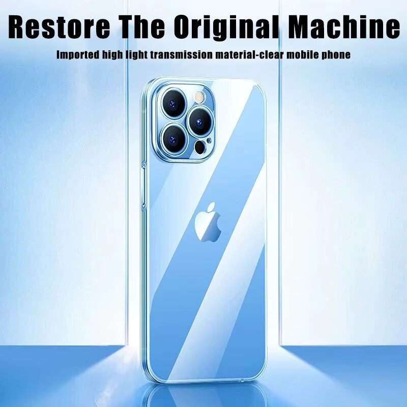 Ricestate Silikon-weiche Schutzhülle für iPhone 11 12 13 14 15 Pro Max und Mini, transparent, ultradünn - Bild 2