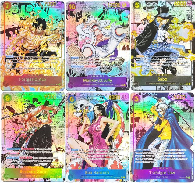Bandai One Piece Kartenspiel, Piraten, Englische TCG Anime-Karten - Bild 1