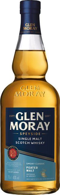 Glen Moray Peated Speyside Single Malt Scotch Whisky, Schottland, 40% Vol., 0,7 l - Bild 1