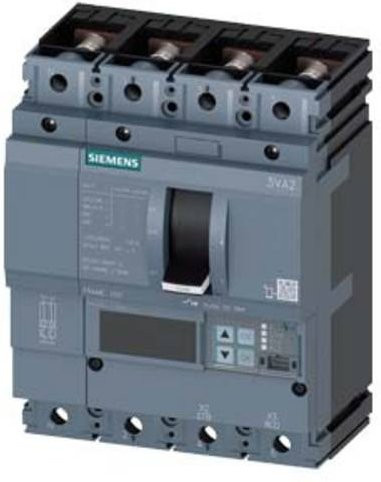 Siemens 3VA2063-8JQ42-0AA0 Leistungsschalter in Grau mit einem Einstellbereich von 25 - 63A und einer maximalen Schaltspannung von 690 V/AC - Bild 1