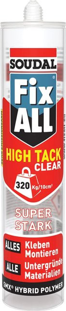 Soudal Fix All High Tack Kraftkleber Transparent 305 g - Bild 1