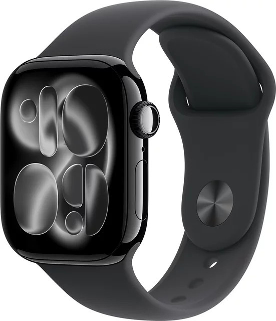 Apple Smartwatch Series 11, GPS, 46 mm, Aluminium, Schwarz, Unisex - Bild 1