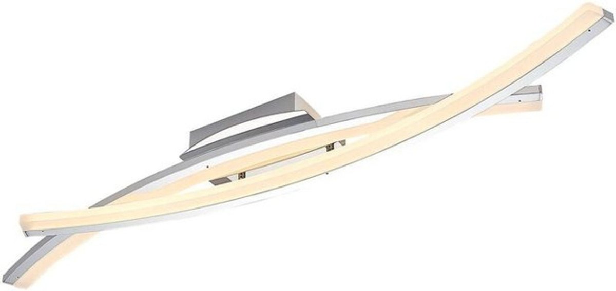Lindby Elarit LED Pendelleuchte Modern Chrom Silber Metall - Bild 1