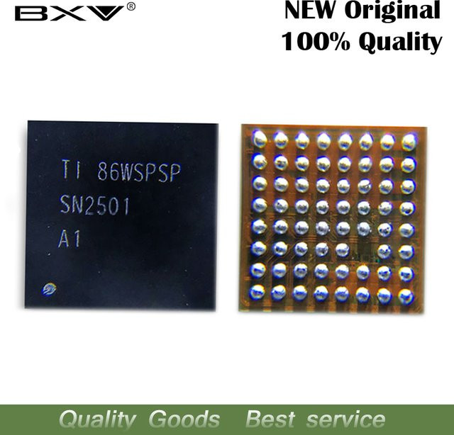 5 Stück SN2501A1 SN2501 U3300 TIGRIS T1 Ladegerät IC-Chip für iPhone 8 8plus X in Schwarz - Bild 1