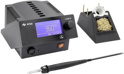Ersa 0IC1105V Lötstation-Versorgungseinheit in Schwarz mit 150W und 150 - 450°C - Bild 1