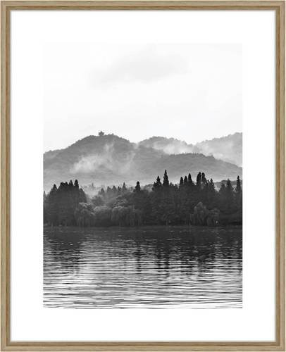 Nielsen Design Bilderwechselrahmen Braun in minimalistischem Holzdesign für Papierformat 18 x 24 cm - Bild 1
