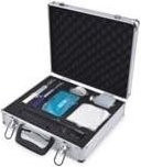 Digitus Fiber Optic Reinigungs Set mit Mikroskop, One Klick Reiniger, Pumpflasche und Reinigungstüchern in Silber (DN-FO-KIT-2) - Bild 1