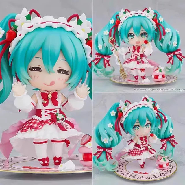 Bandai Hatsune Miku Erdbeerkuchen Nendoroid # 1939, Actionfigur - Bild 1