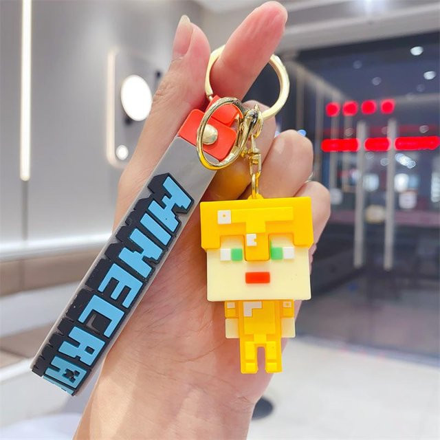 Artily Schlüsselanhänger Minecraft, Kinder, PVC, Silikon - Bild 1
