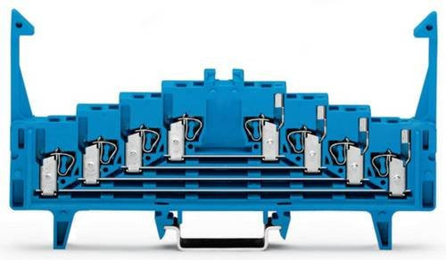 WAGO Rangierklemme 727-223/021-000 Zugfeder 7,62 mm Blau 50 Stück - Bild 1