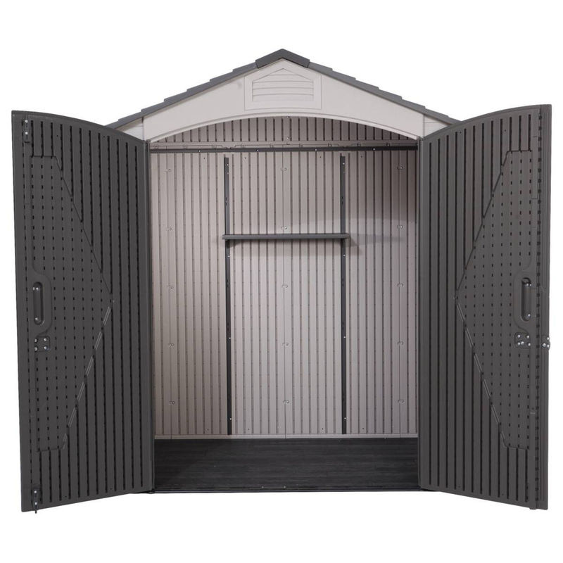 Lifetime Gartenhaus Starlet Lichtgrau B/H/L: 215 x 228 x 143 cm - Bild 4