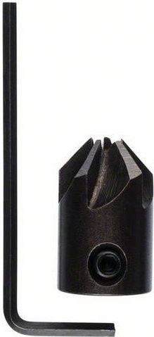 Bosch Aufstecksenker aus Werkzeugstahl in Schwarz, 5 mm - Bild 1