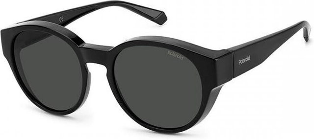 Polaroid PLD 9017 S Sonnenbrille, Vollrand, oval, Kunststoff, grau, Unisex, polarisiert - Bild 1