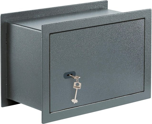 Burg Wächter Wandtresor Pure Safe PSW 130 K Anthrazit mit Doppelbartschlüsselschloss - Bild 1