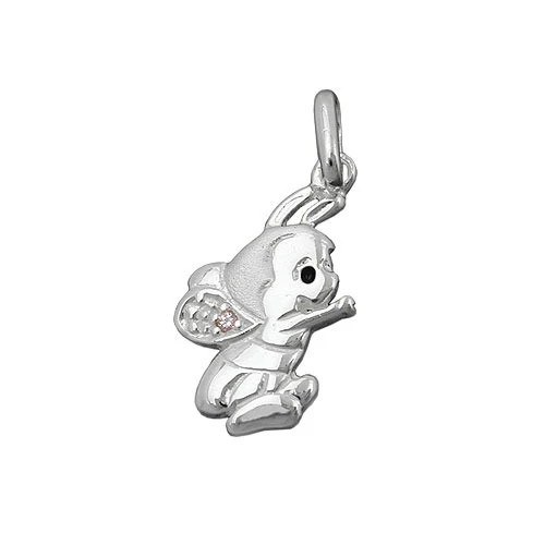 SIGO Anhänger Biene, 925 Silber, Zirkonia, Unisex - Bild 1