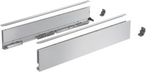 Hettich Avantech Zarge AVT YOU ZG H101 NL270 ESI Set in Stahlfarben - Bild 1