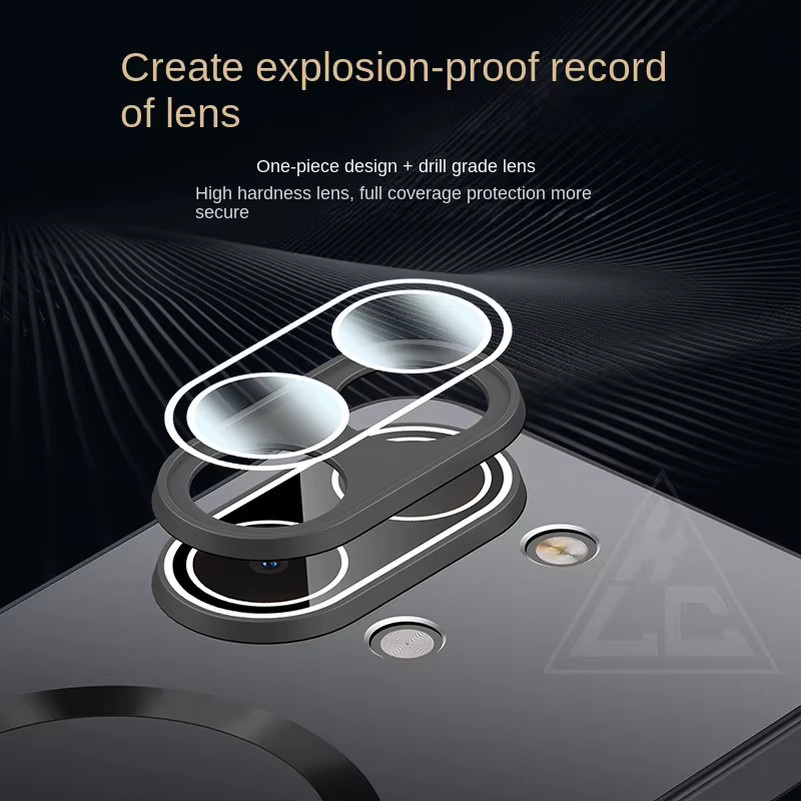 Matte AG-Linsenschutzhülle für Xiaomi Poco X8 Pro Max X8 Pro F8 Ultra F8 Pro Redmi Turbo 5 Max Magnetische Abdeckung in Schwarz und Silber - Bild 2