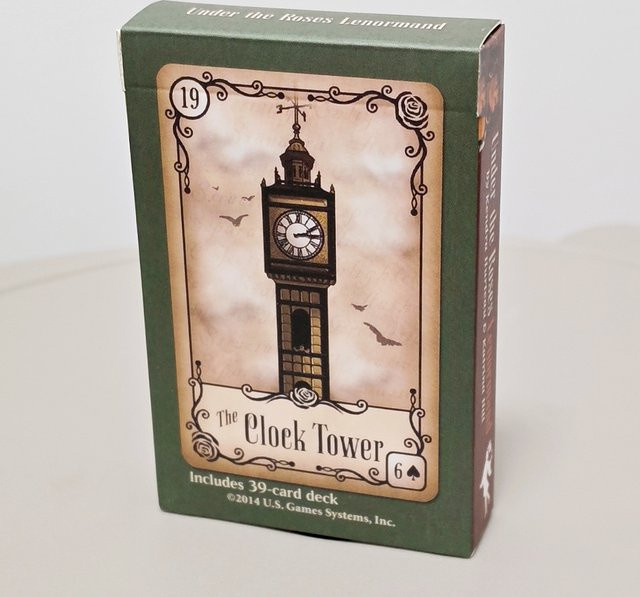 Under The Roses Lenormand Deck, Petit Lenormand Deck, 40 Karten - Bild 1