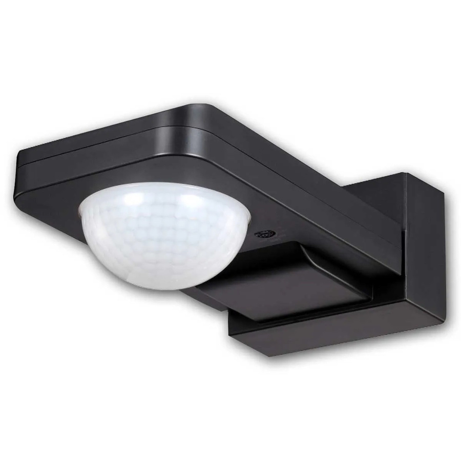 world-trading-net Bewegungsmelder Schwarz IP65 mit 360 Grad Erfassungsbereich und LED-Kompatibilität - Bild 2