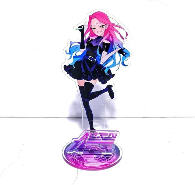 Binchi Outdoor Product Kawaii Alien Bühne Acryl Ständer, Actionfigur, ab 2 Jahren - Bild 1