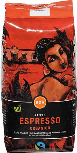 EZA Espresso, Ganze Bohne, 1 kg - Bild 1