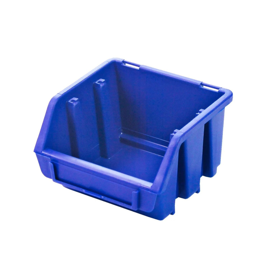 PROREGAL Sichtlagerbox aus Polypropylen in Blau, B/T/H: 11,6 x 11,2 x 7,5 cm - Bild 2