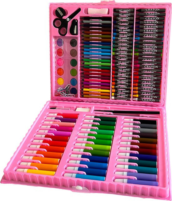 Kunst-Zeichenset, 158-teiliges Set, Bunt / Mehrfarbig, Nicht für Kinder unter 3 Jahren - Bild 1