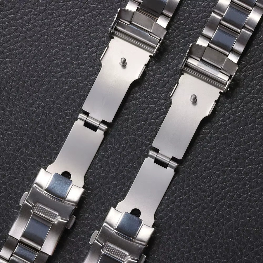 Seiko Uhrenarmband Edelstahl, silber, 20 mm, 22 mm, Unisex - Bild 3