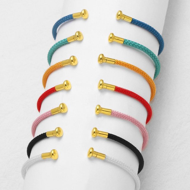 OCESRIO Messingkette für Armband, verstellbar - Bild 1
