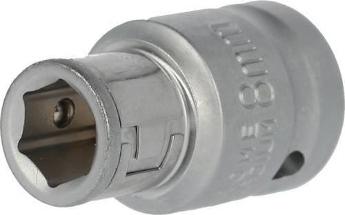 Brilliant Tools Bit-Adapter BT021903 mit 3/8 Antrieb und 10 mm Aufnahme, Farbe Silber - Bild 1