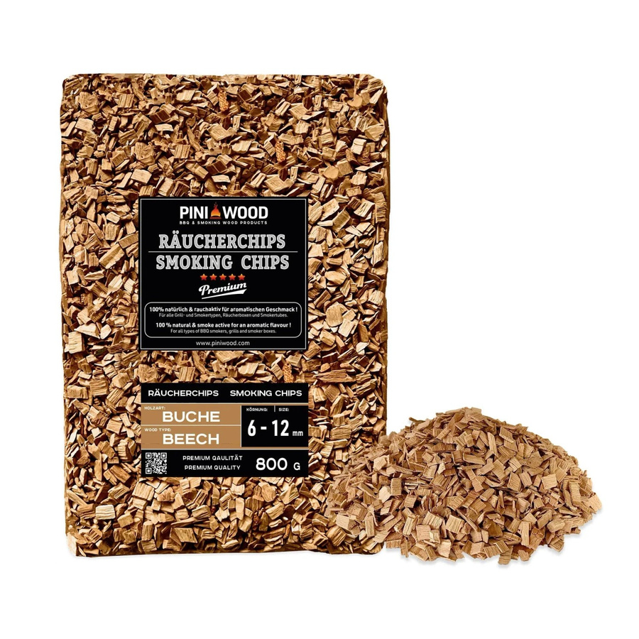 PINI Räucherchips Buche 800 g - Bild 2