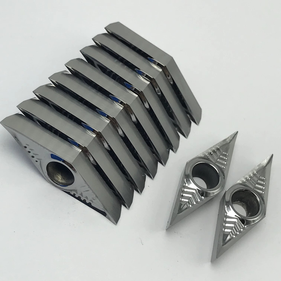 Hochwertige CNC-Drehwerkzeuge AK H01 Aluminium- und Kupfereinsätze für interne Dreharbeiten, Farbe: Silber - Bild 3