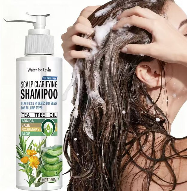 Water Ice Levin Shampoo mit Teebaumöl und Aloe Vera, Unisex - Bild 1