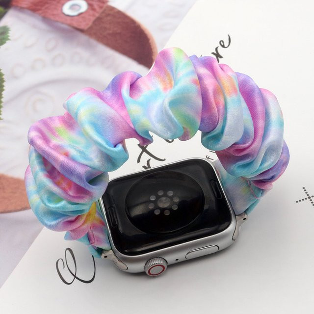 Hujerl Uhrenarmband Scrunchie, Textil, Bunt, Unisex - Bild 1