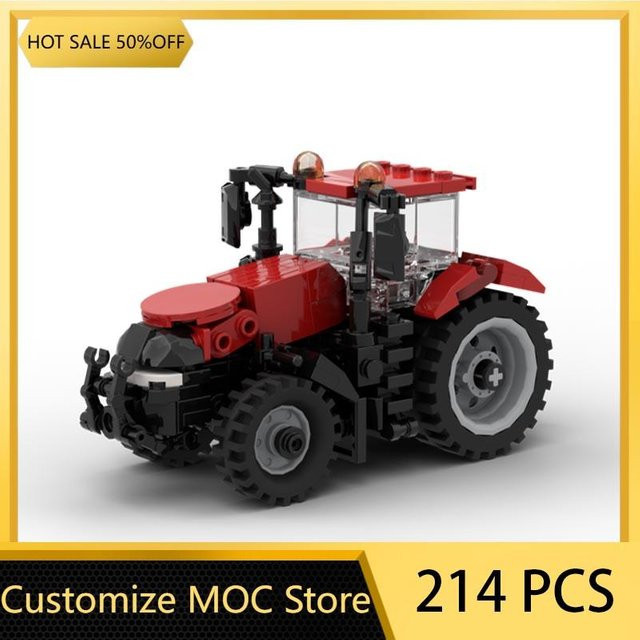MOC Magnum/R8.270/240 Landwirtschaftlicher Traktor, Baustein Modell, ab 14 Jahren - Bild 1