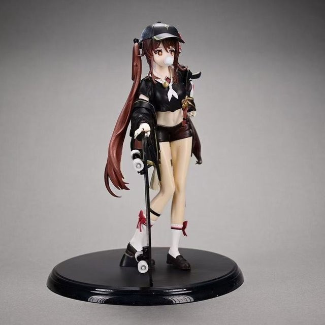 Bandai Skateboard-Modell, Sammlerfigur, Einzelfigur, Mädchen - Bild 1