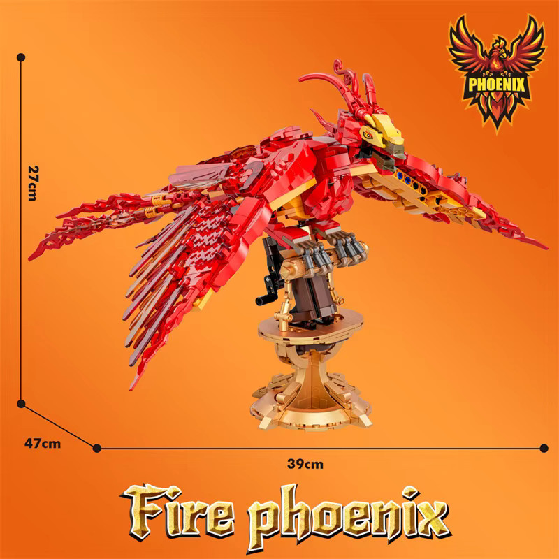 HUATEC Film-Fenix, Bausteinset, 938 Teile - Bild 3