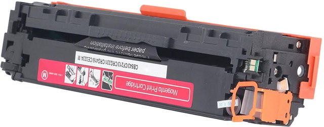 CB543A Kompatible Tonerkartusche in Schwarz für HP Color LaserJet CP1215 CP1518ni CM1312nfi CM1312 CP1515n - Bild 1