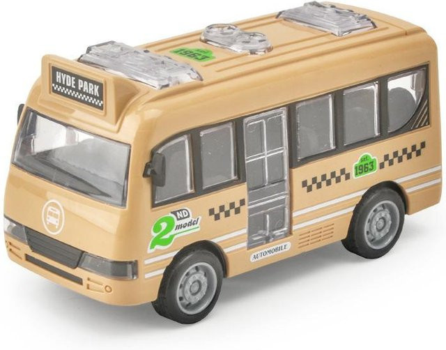Binchi Outdoor Equipment Cartoon Bus Schulbus Modell Spielzeug, gelb, ab 4 Jahre - Bild 1