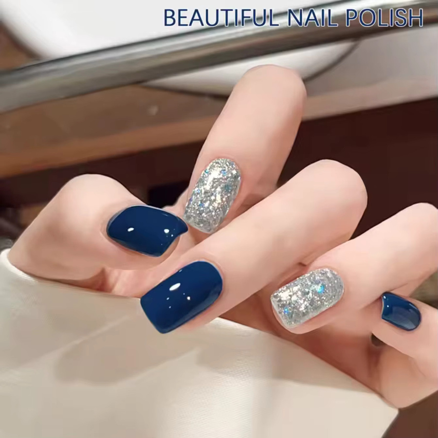 MIANEL Nagellack, 2er-Set, Blau, Gel, Glänzend, 15 ml - Bild 2