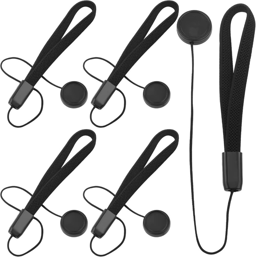 BAPPSUS Kamera Objektiv Kappen-Sicherung mit Lanyard Strap gegen Verlust, Schwarz, Universal für Canon und Sony DSLR SLR - Bild 5