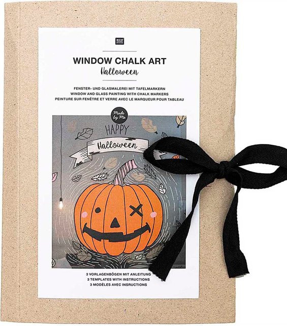 Rico Design Halloween Vorlagenmappe Fenster- und Glasmalerei mit Kreidestiften - Bild 1