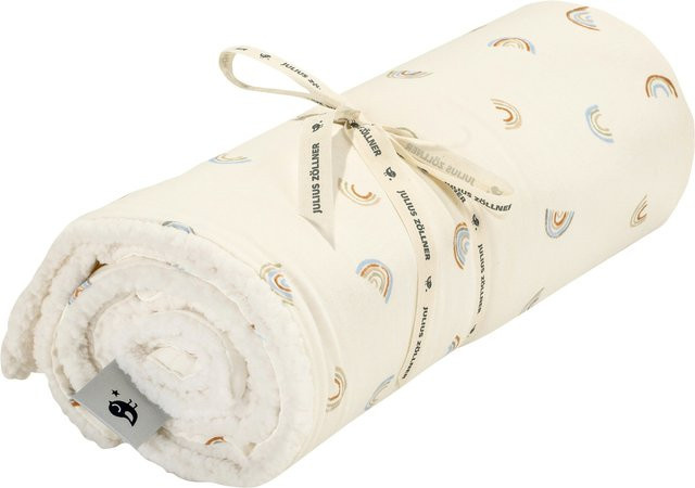 Julius Zöllner Babydecke Winter Jersey in Weiß, B/H: 70 x 100 cm - Bild 1