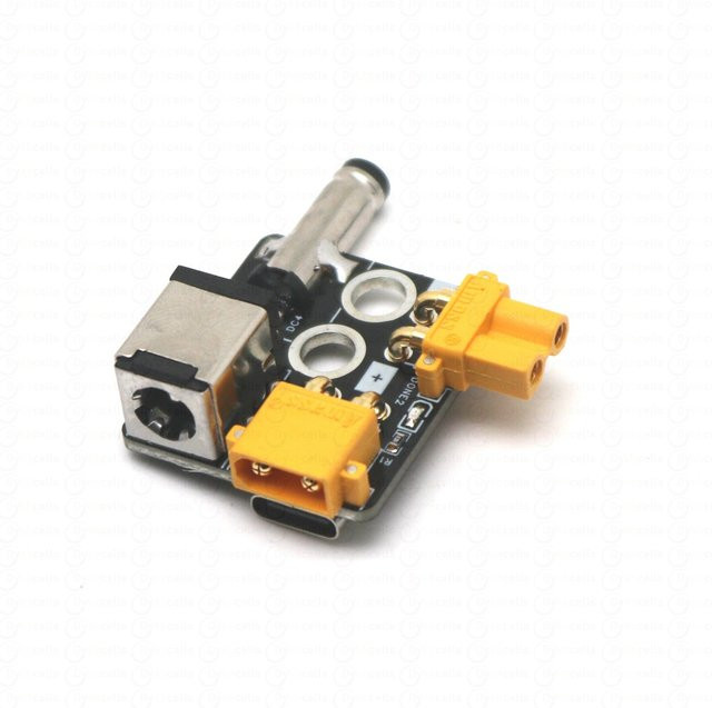 DYKBmetered Mehrkanal Power Interface Konverter Adapter Set mit XT30, DC5525, DC5521 und USB Type-C Stecker und Buchse für RC Batterien - Bild 1